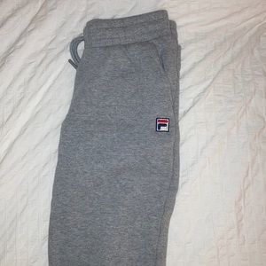 Grey sweatpants